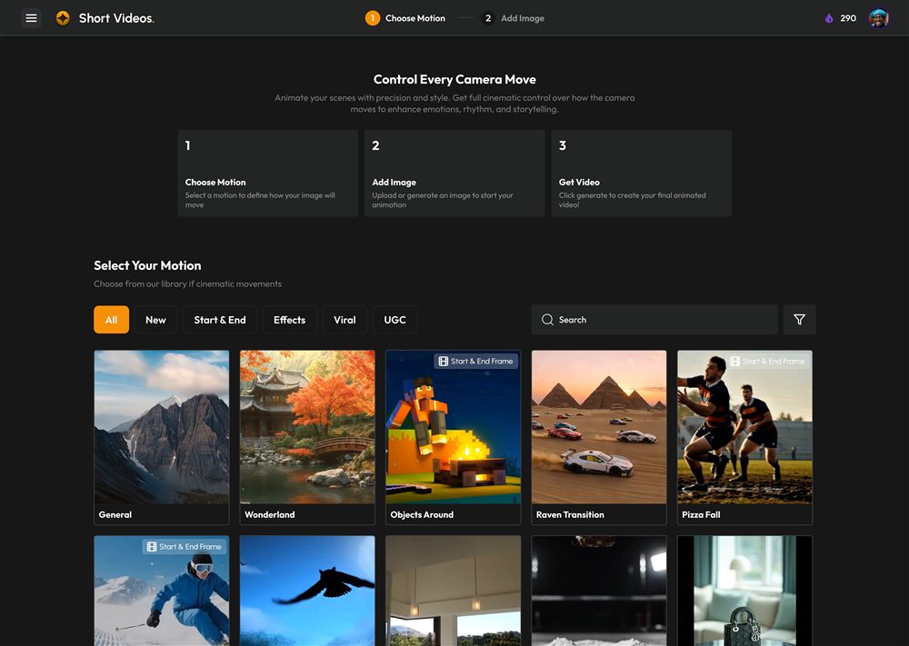Make your first video in Vidorena
