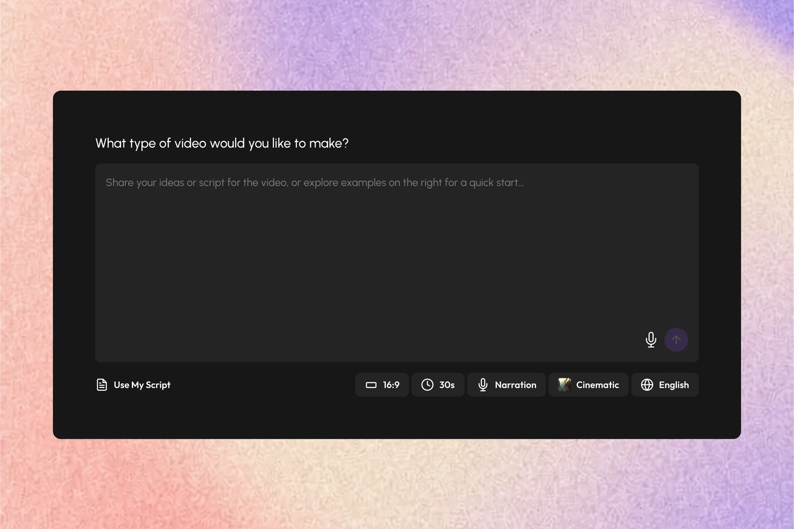 A long-form video project in Vidorena