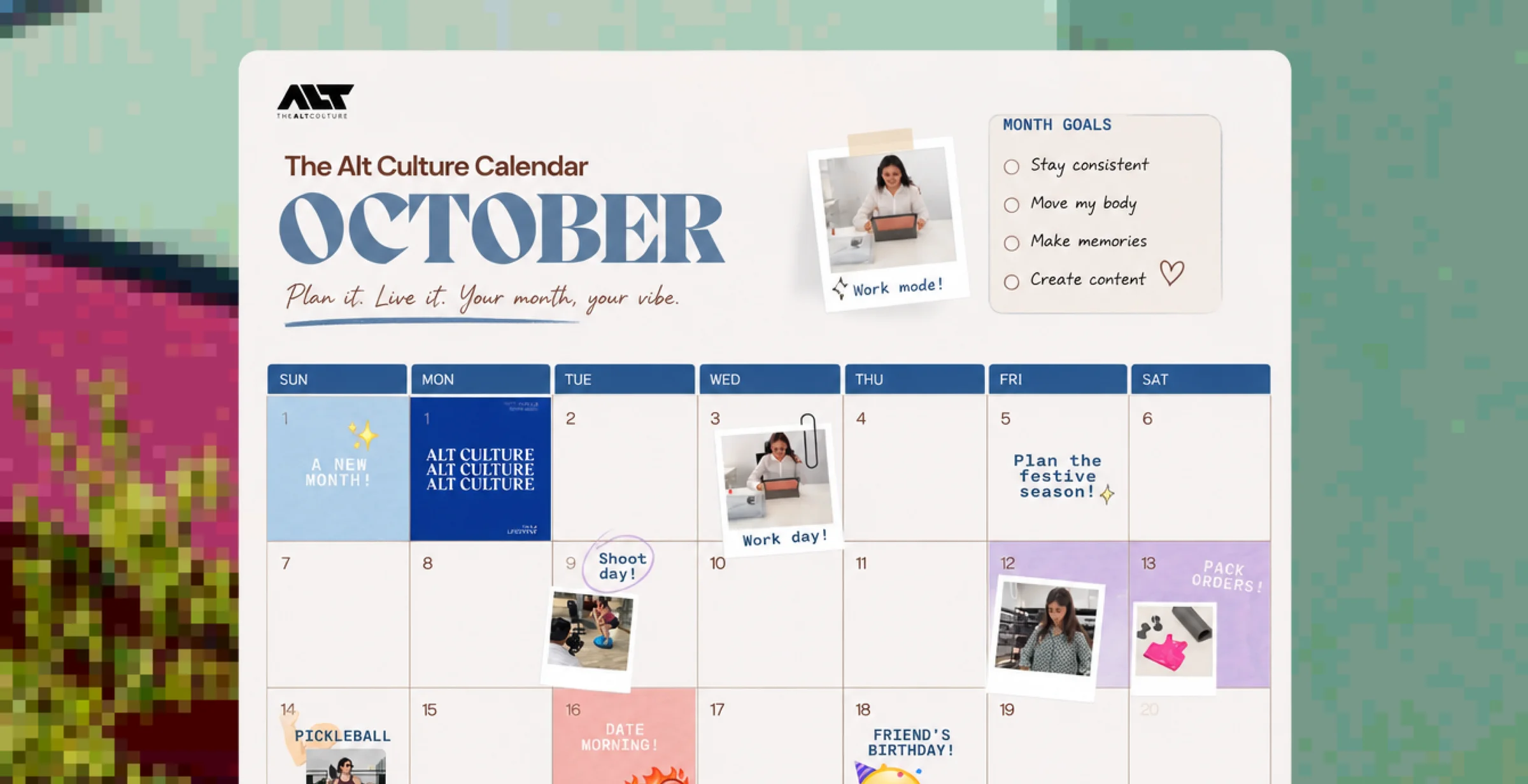Run your whole calendar from one place.